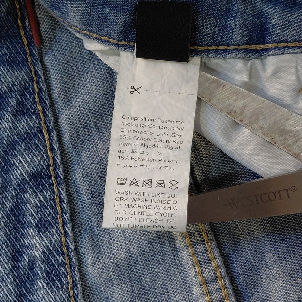 Shein High Waisted Wide Leg Jeans Women's Sz 30 Baggy Skater 31" Inseam - Picture 6 of 14